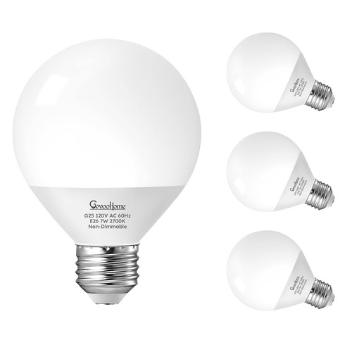 Vanity light bulbs - vanity,