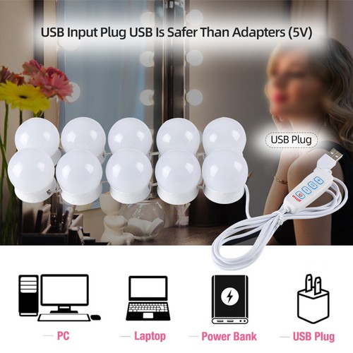 Bulbs white led vanity - 10,