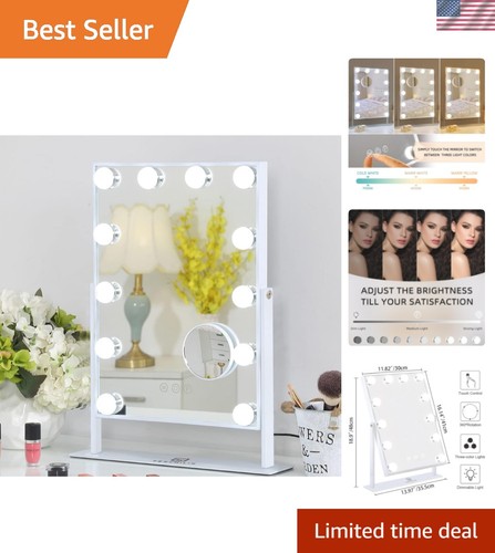 Chic tabletop makeup mirror - tabletop,